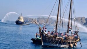 INSV Kaundinya Oman Arrival: Historic Welcome in Muscat