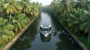 Veli Kadinamkulam Boat Service : New Scenic Solar Cruise in Kerala